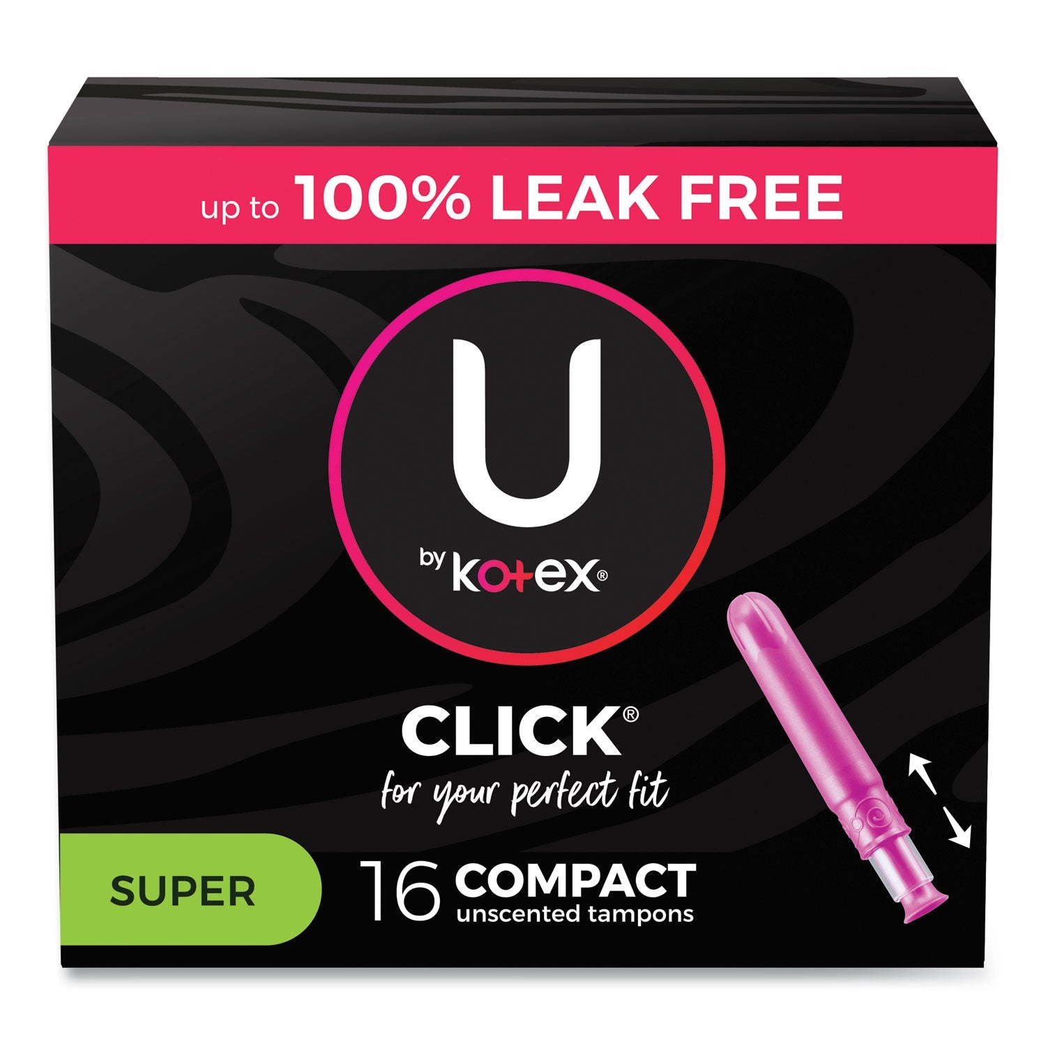 U by Kotex Click Compact Tampons | Super