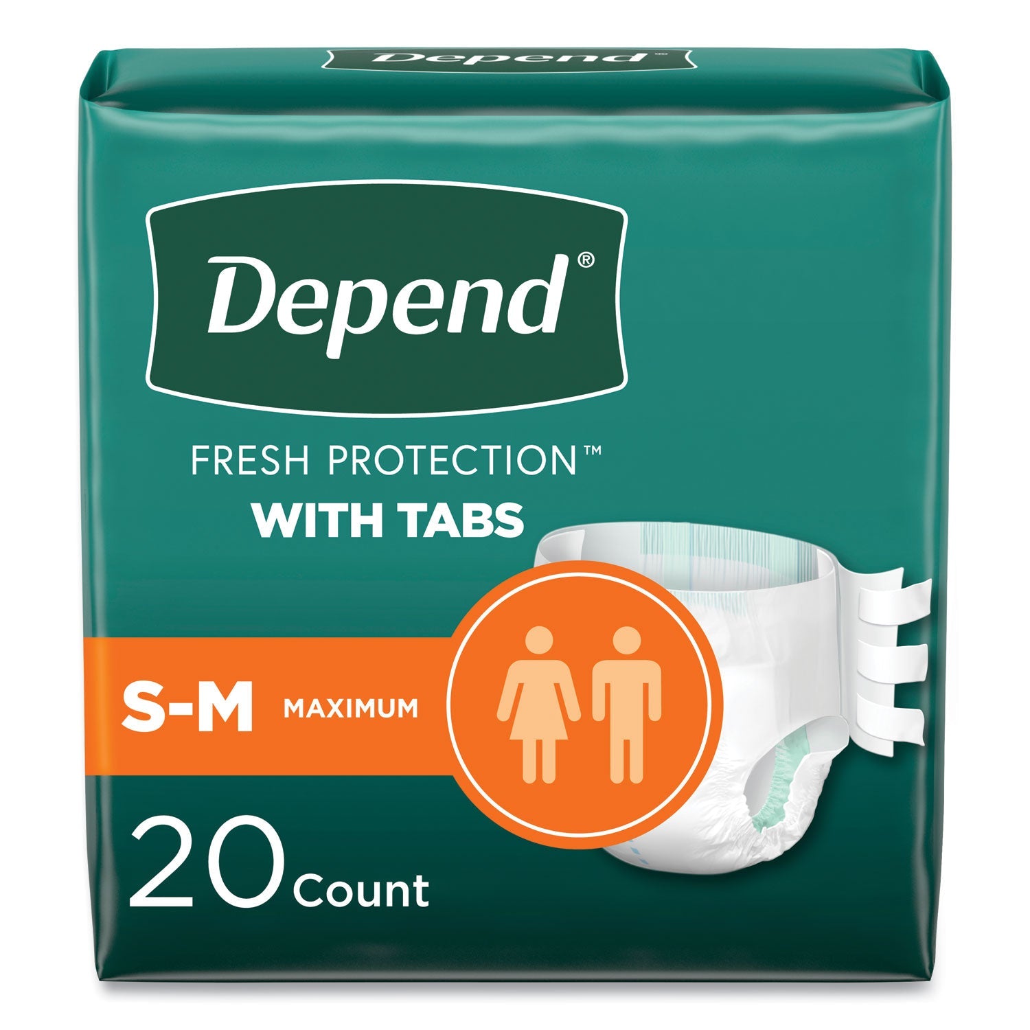 Incontinence Protection with Tabs | S/M