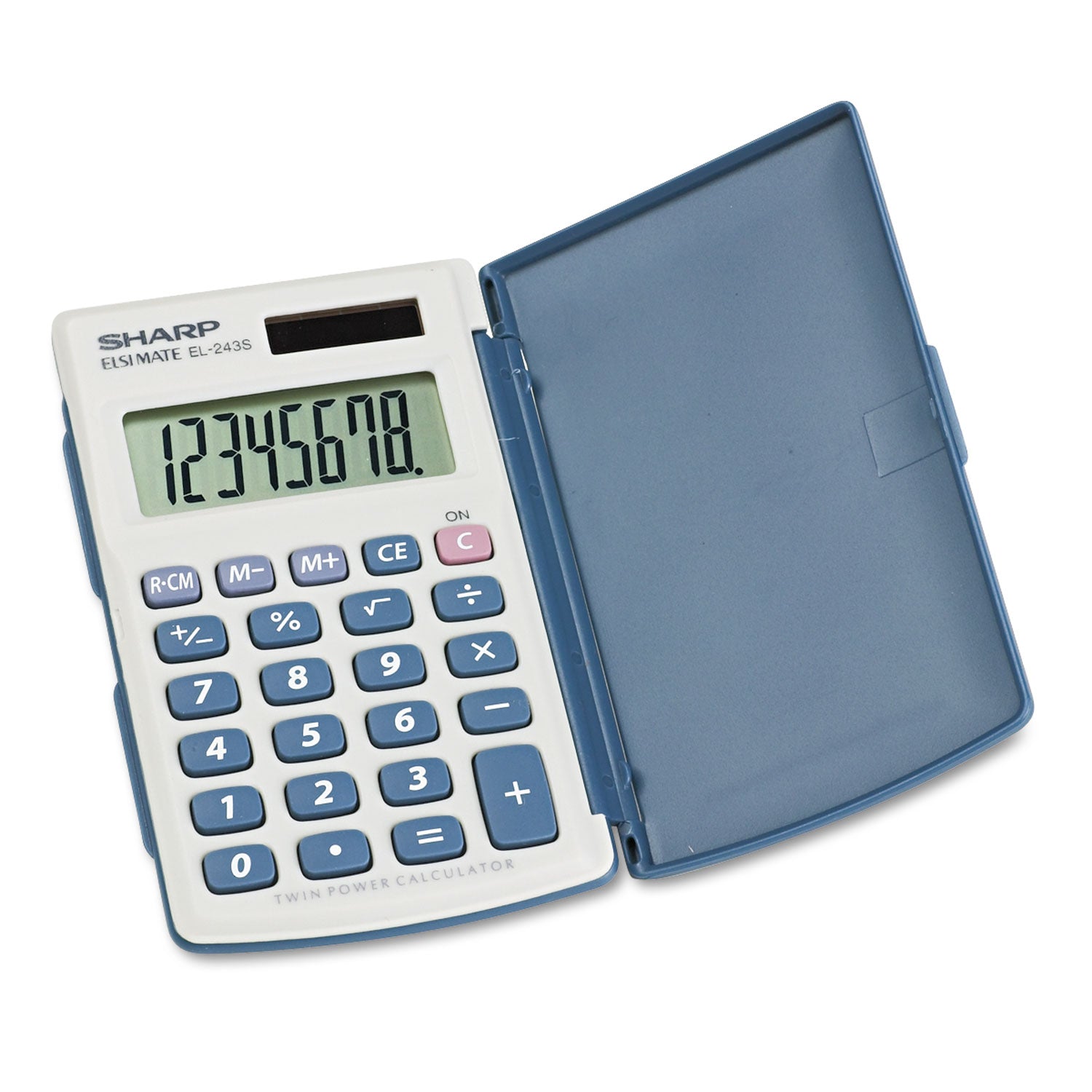 Pocket Calculator | Sharp® El-243sb Solar 8-Digit