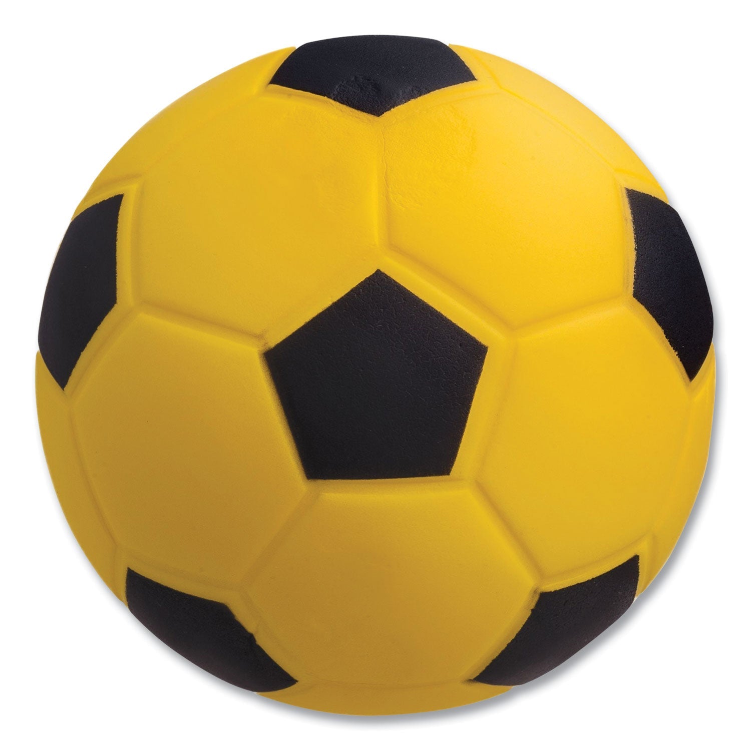 Coated Foam Sport Ball | Soccer Yellow