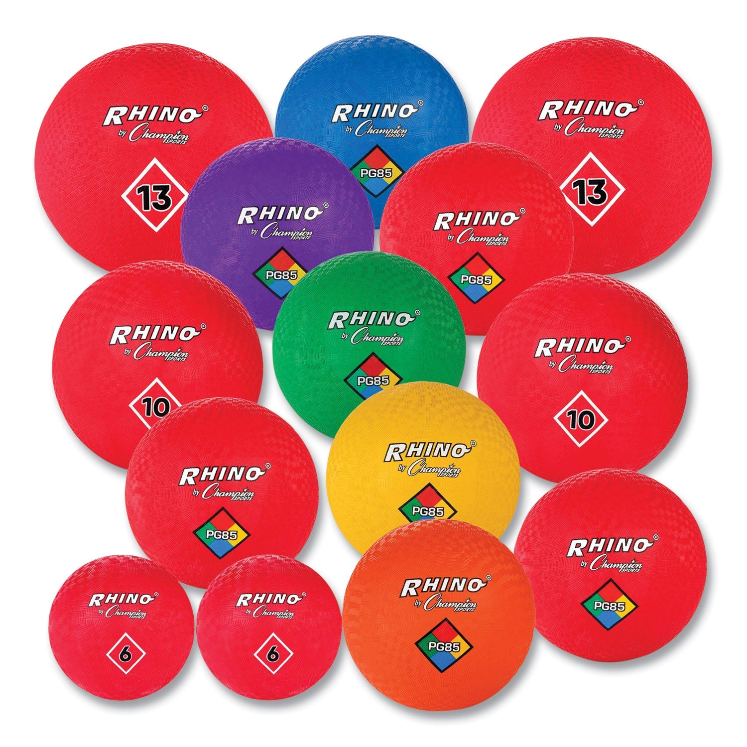 Playground Ball Set | 14-Piece Multi-Size