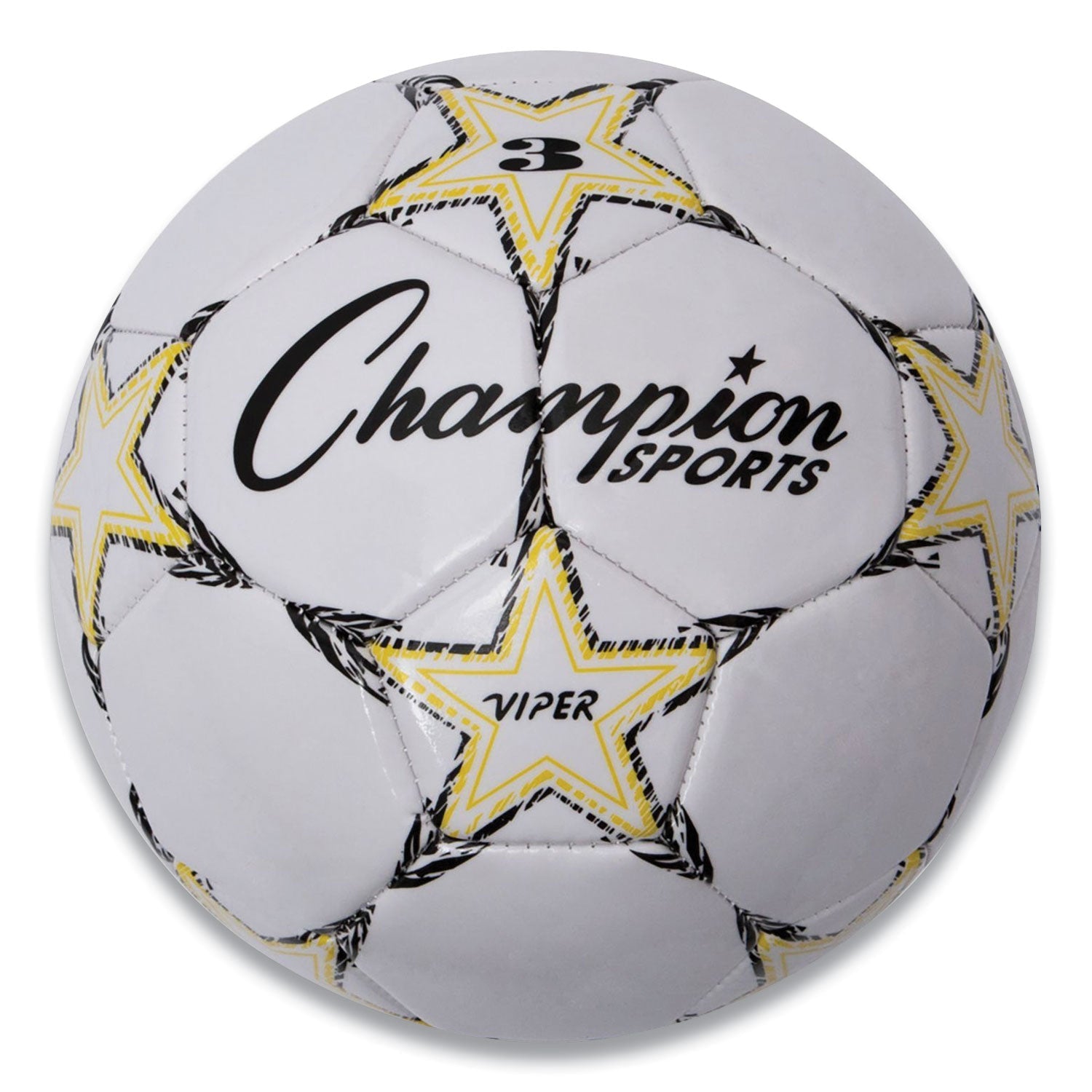 Viper Soccer Ball | No. 3 Size White