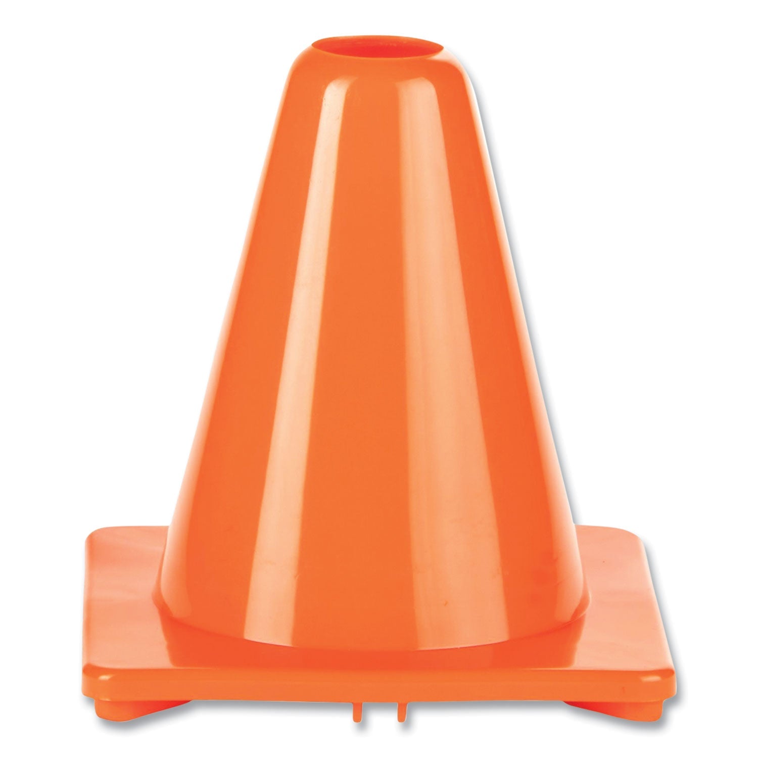Hi-Visibility Vinyl Cones | 6" Orange