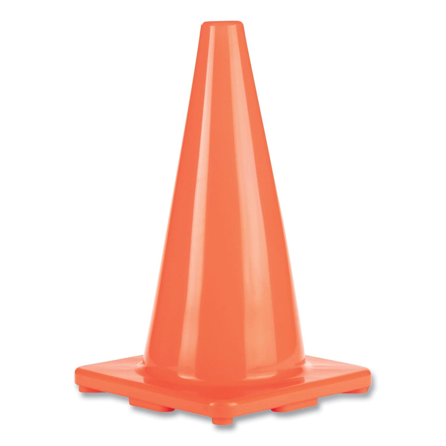 Hi-Visibility Vinyl Cones | 18" Orange