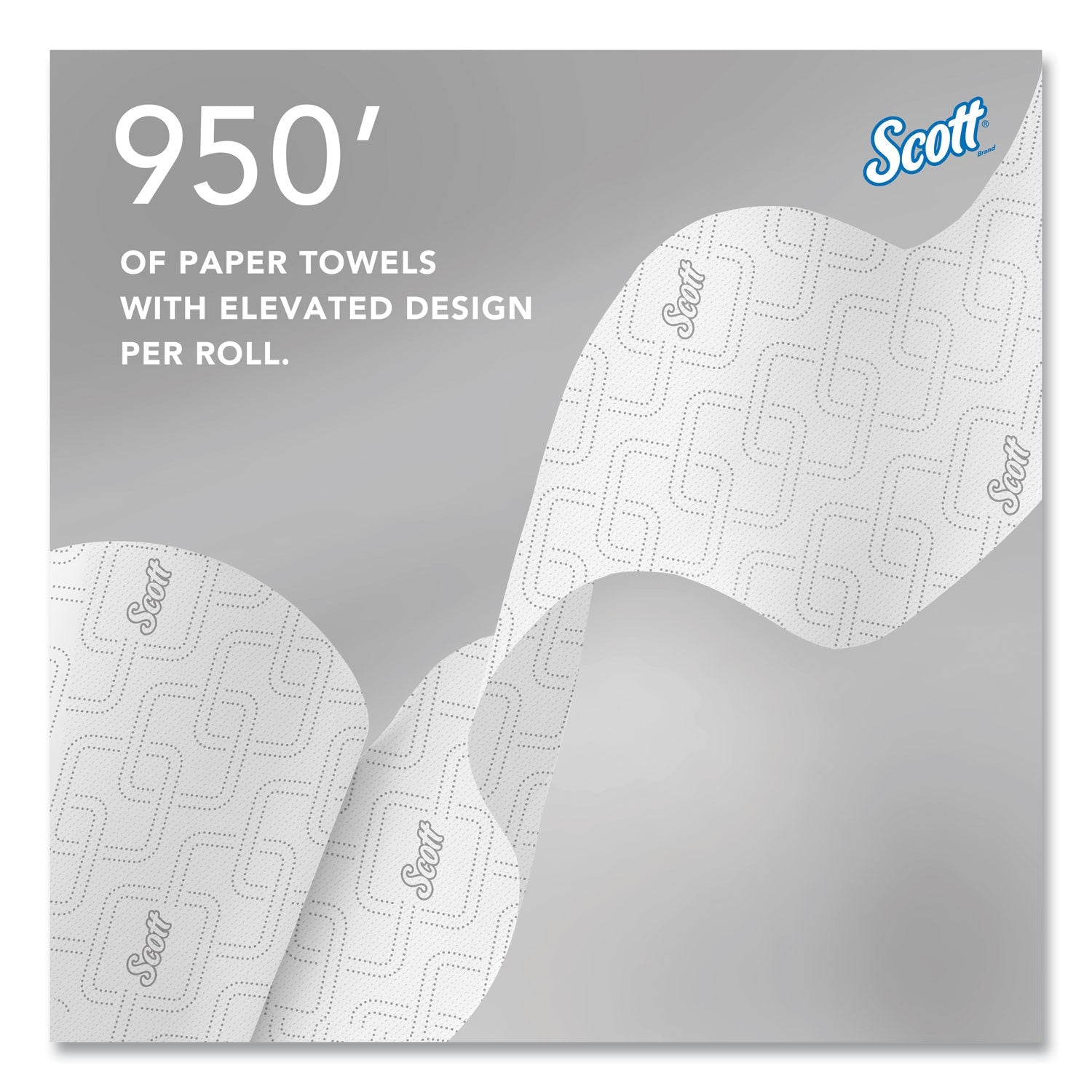 Scott® Essential High Capacity Hard Roll Towel, 1-Ply, 8" x 950 ft, White, 6 Rolls/Carton