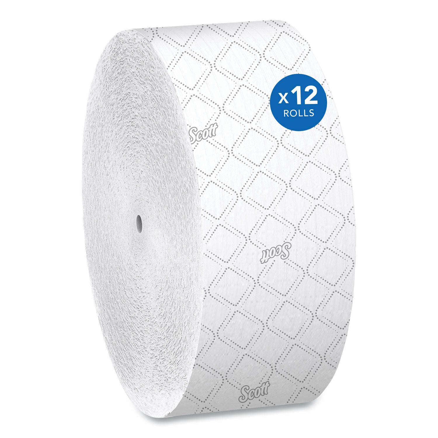 Scott® Essential Coreless JRT, Septic Safe, 2-Ply, White, 3.75" x 1,150 ft, 12 Rolls/Carton