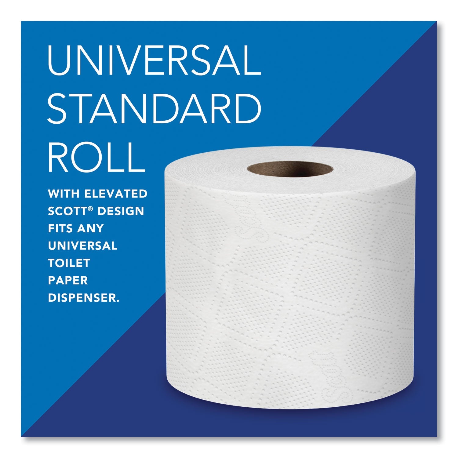 Scott® Essential Standard Roll Bathroom Tissue for Business, Septic Safe, 2-Ply, White, 550 Sheets/Roll, 80/Carton