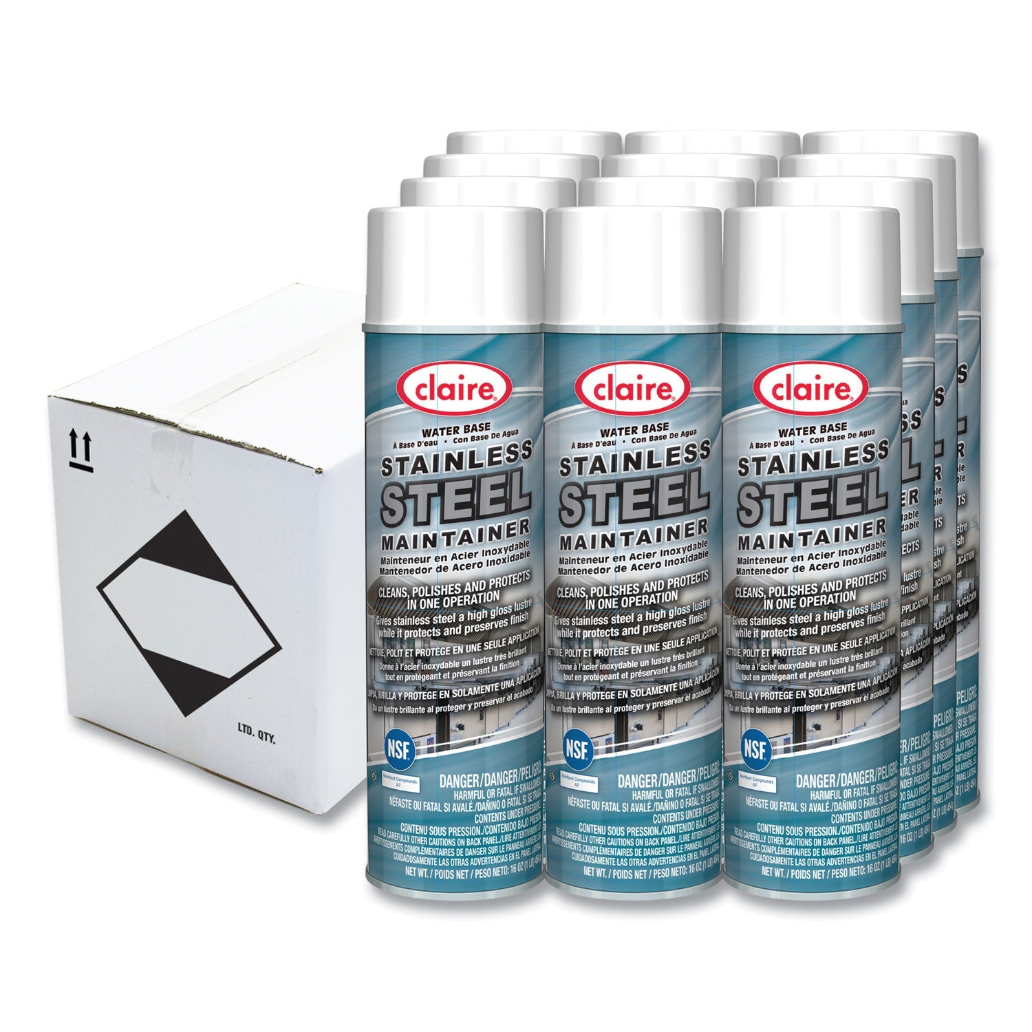 Stainless Steel Maintainer | Lemon | 16 oz, Dozen
