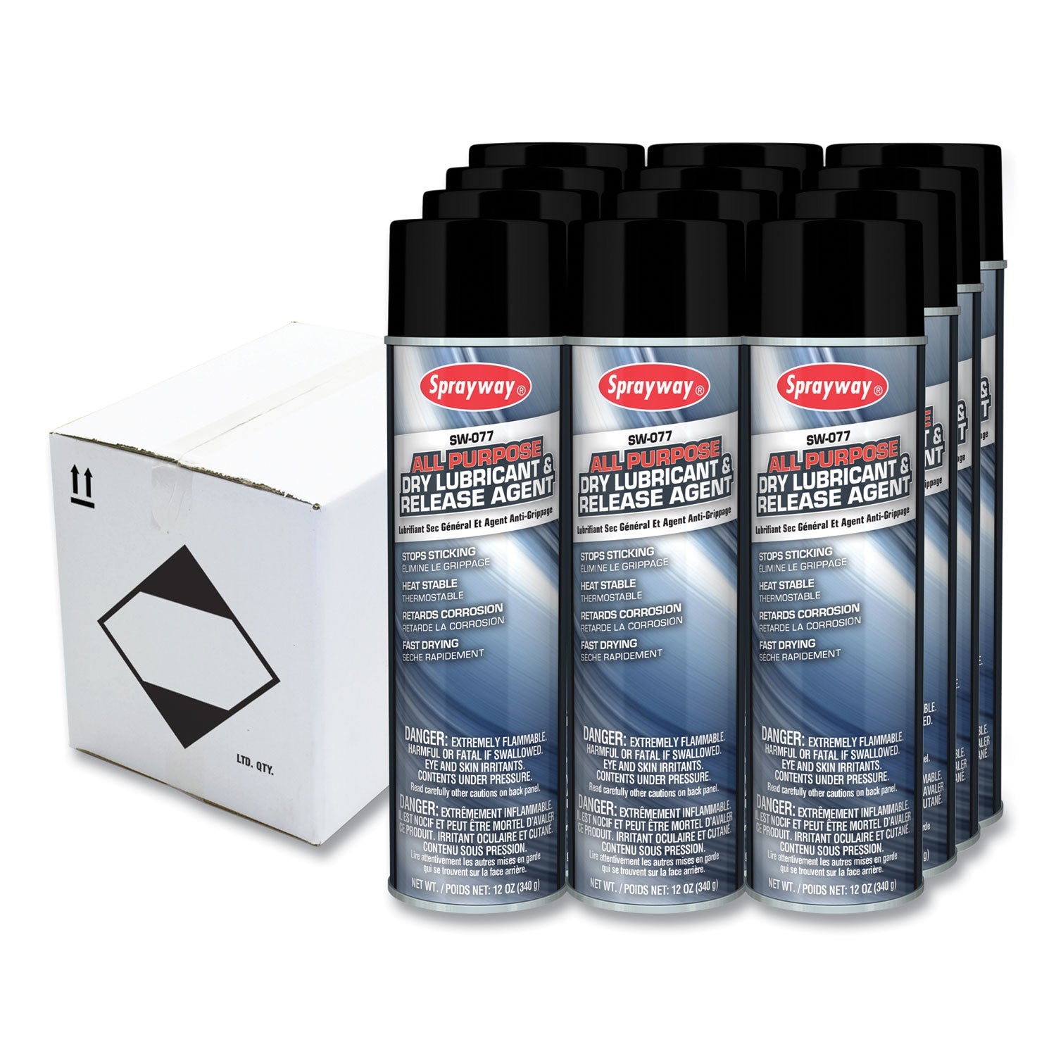 All Purpose Dry Lubricant | 12 oz | Dozen
