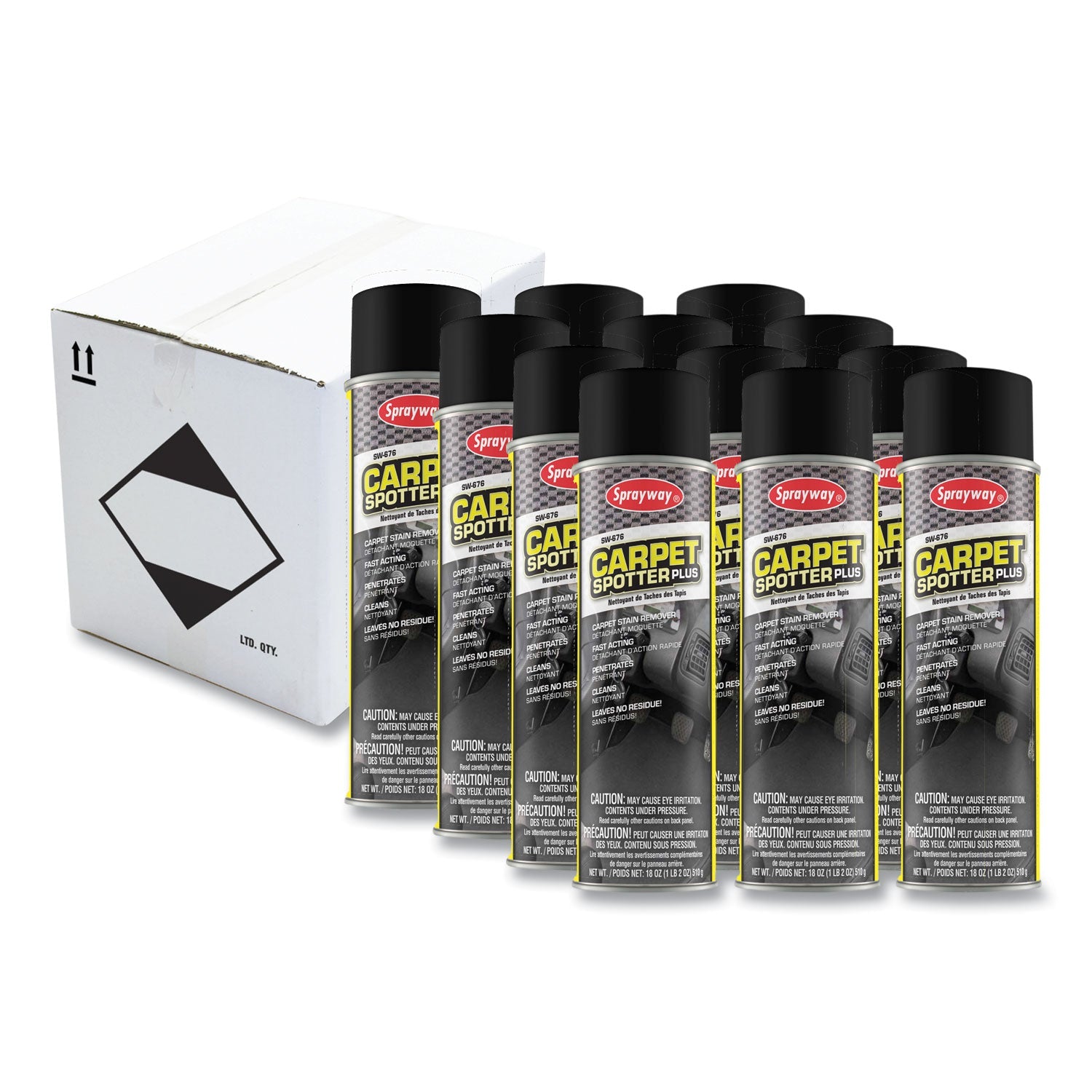 Carpet Spotter Plus | 18 oz Aerosol | Dozen