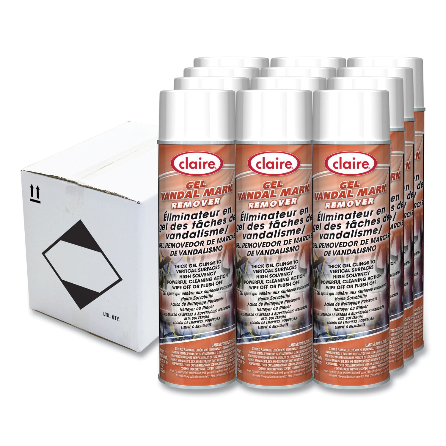 Gel Vandal Mark Remover | 15 oz | Dozen