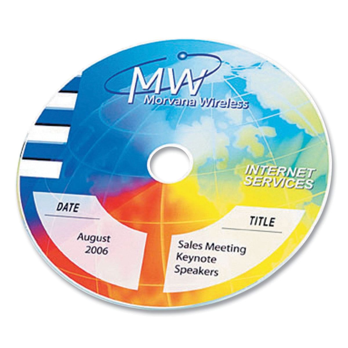 Avery® Inkjet Full-Face Cd Labels, Glossy White, 20/pack