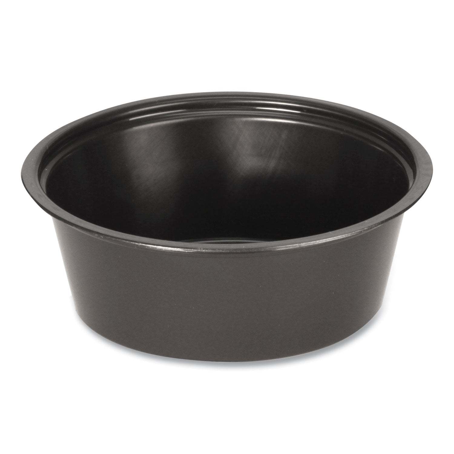 Portion Cups | 1.5oz Black Plastic