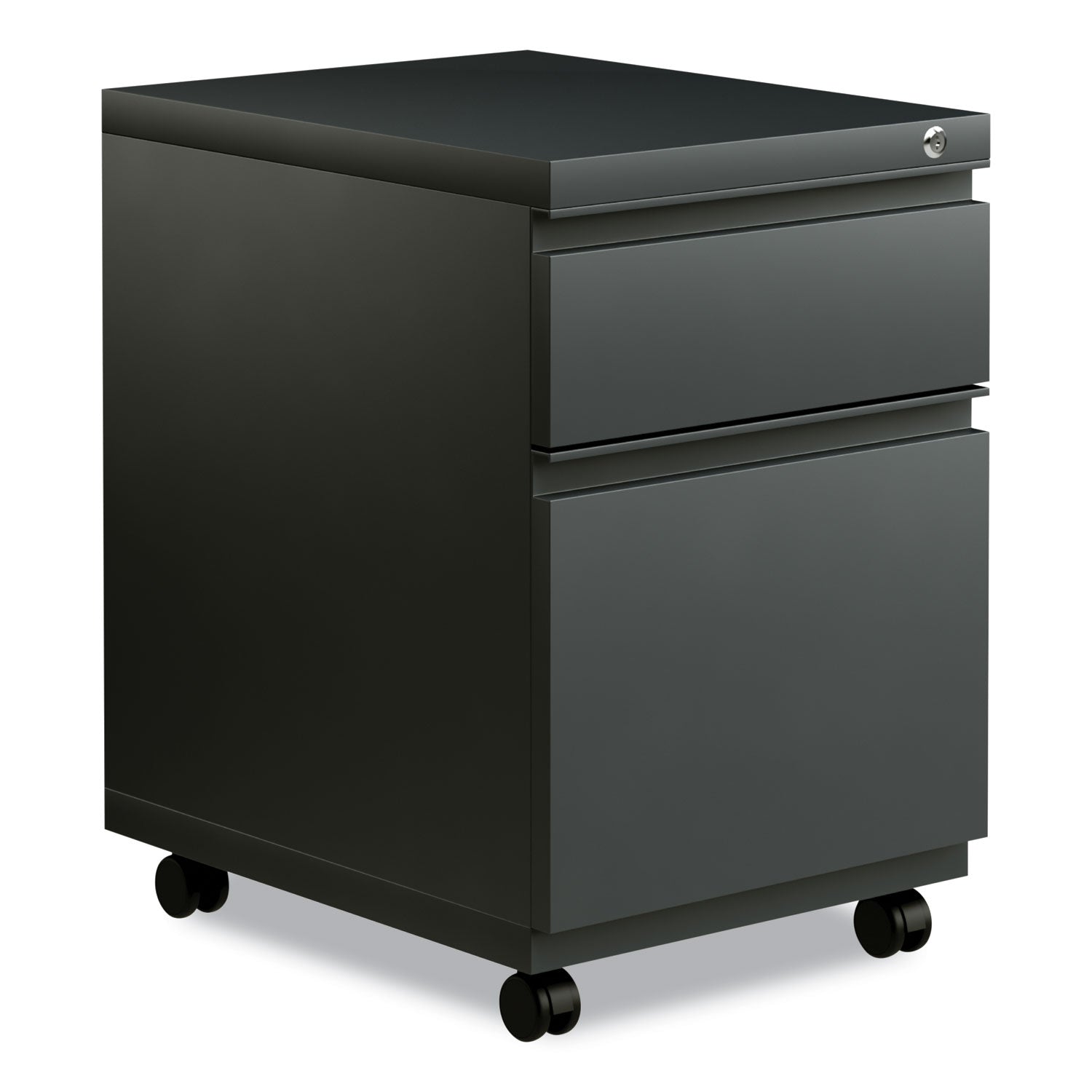 File Pedestal With Full-Length Pull | Charcoal