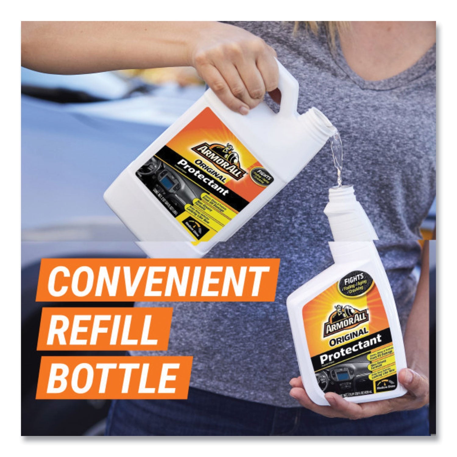 Armor All® Original Protectant, 1 Gal Bottle, 4/carton