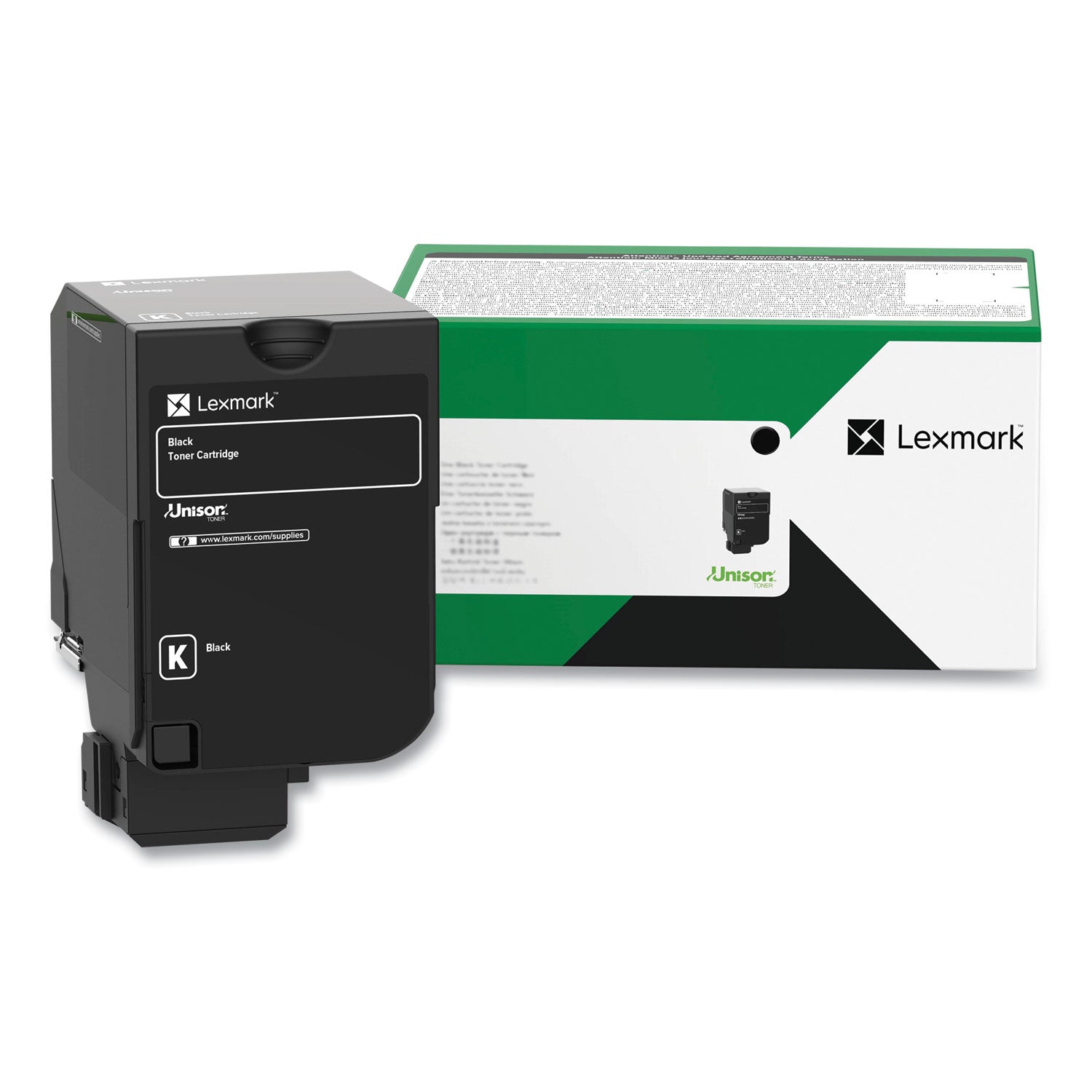 Lexmark™ 74C0SKG Return Program Toner, 7,000 Page-Yield, Black