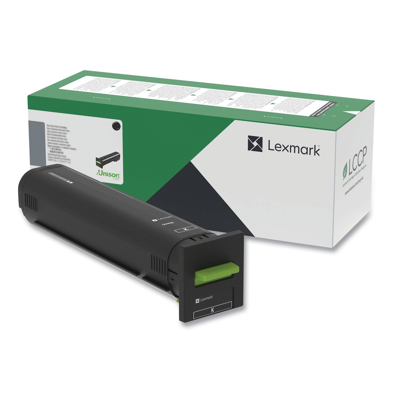 Lexmark™ 72K00KG Toner, 8,000 Page-Yield, Black