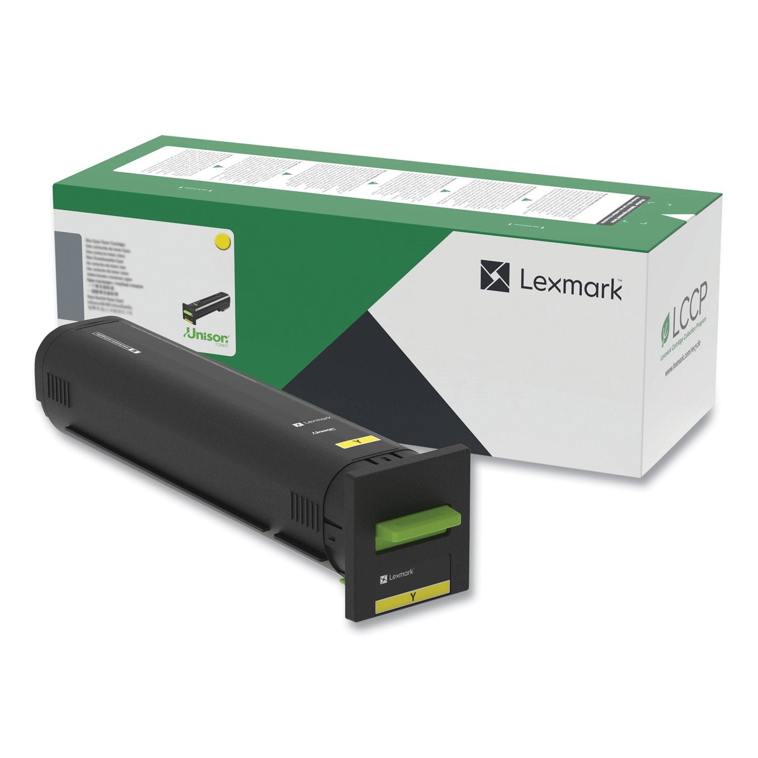 Lexmark™ 72K00YG Toner 8,000 Page-Yield, Yellow
