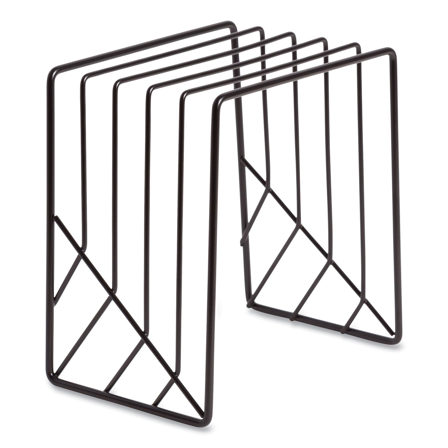 Vena Wire Letter Sorter | 5-Section, Black, U Brands