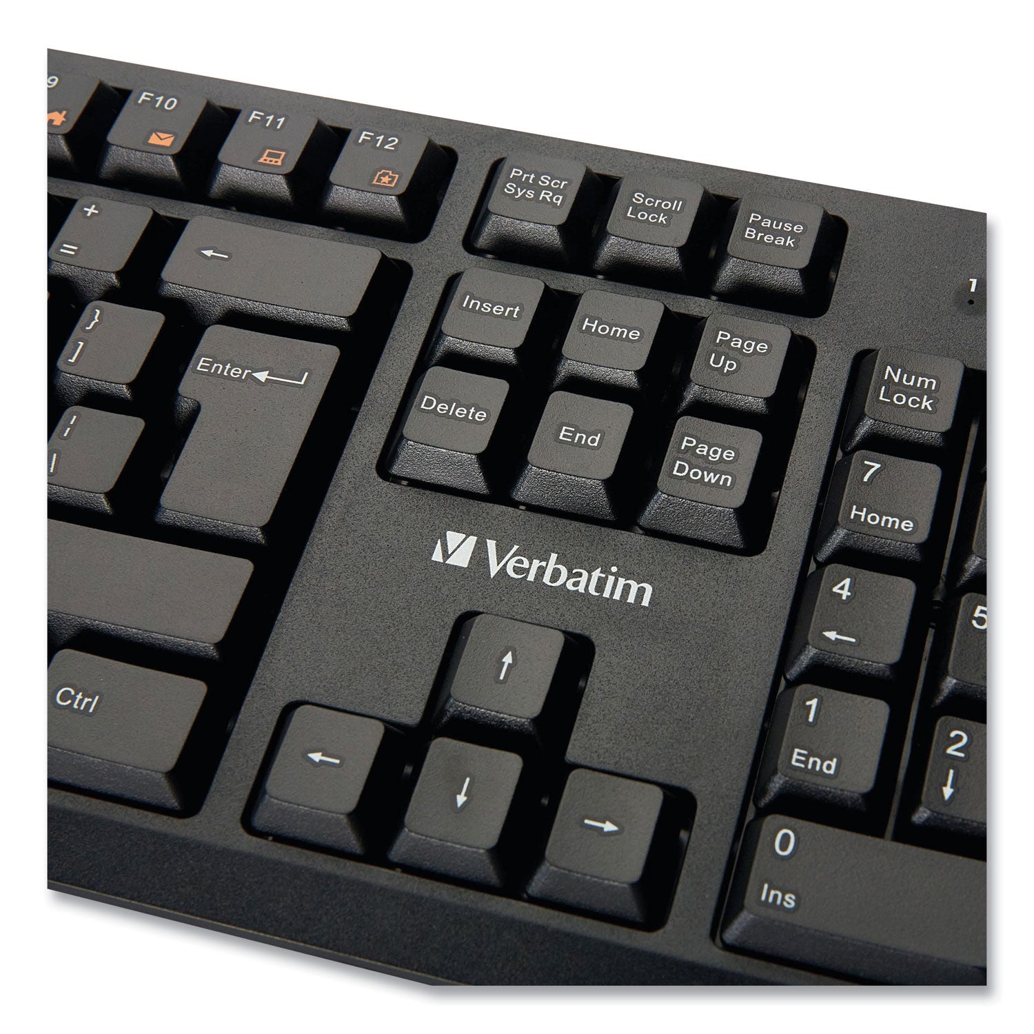 Verbatim® Wired Keyboard, Black - Bloom Skins