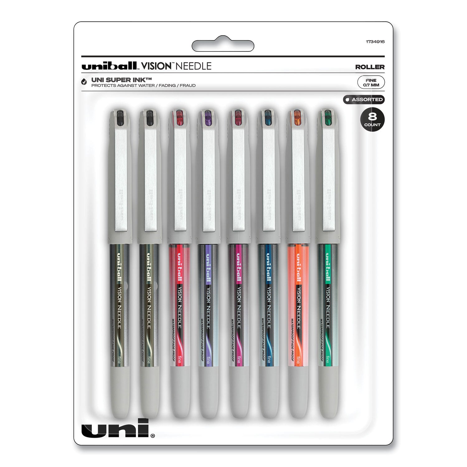 uniball VISION Needle Rollerball Pen | Assorted