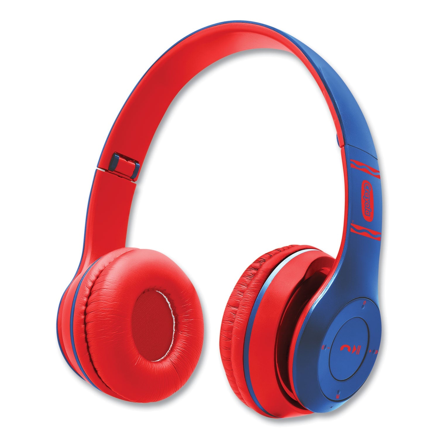 Crayola® Boost Active Wireless Headphones | Blue/Red