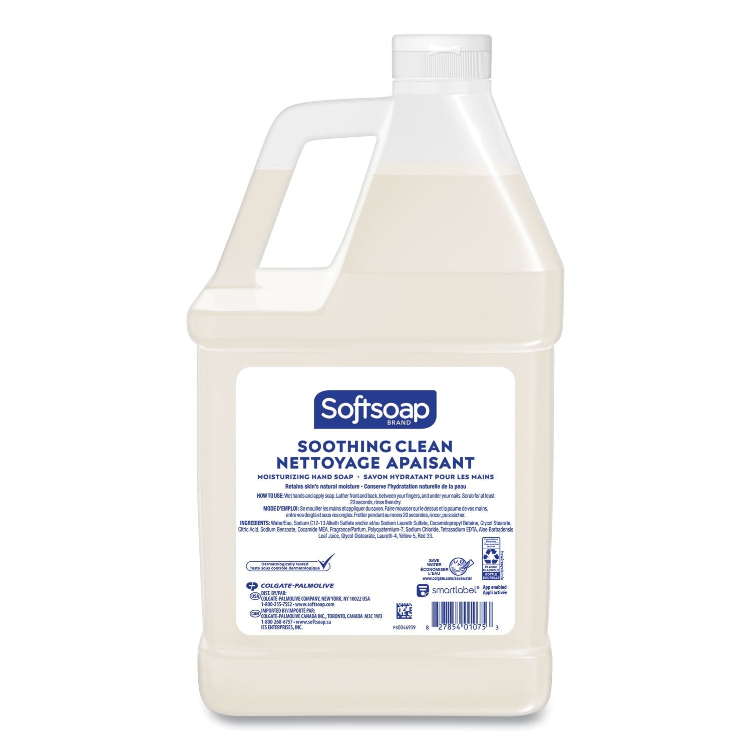 Softsoap® Liquid Hand Soap Refill with Aloe, Aloe Vera Fresh Scent, 1 gal, 4/Carton