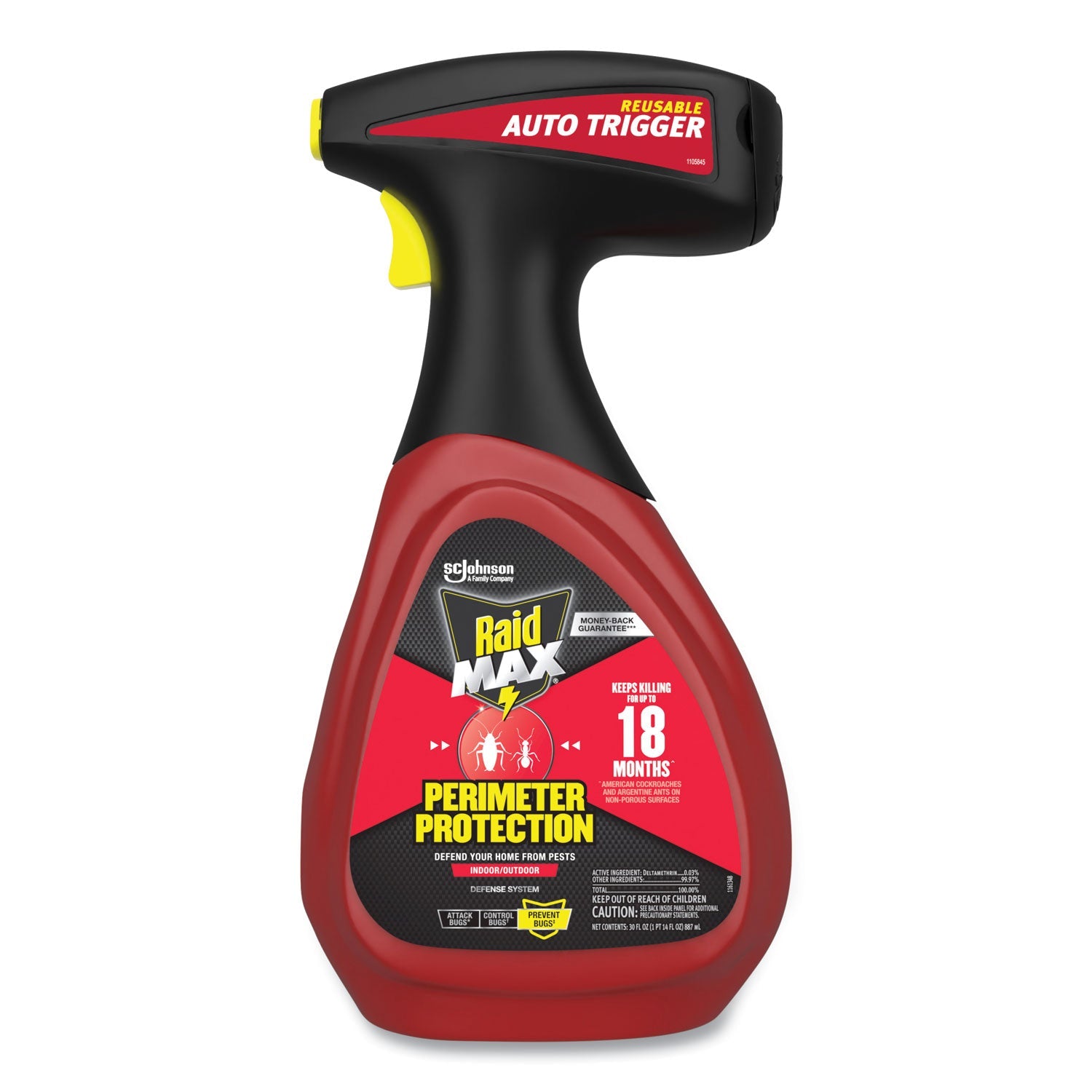 Perimeter Protection | Raid® Max 30oz 6-Carton