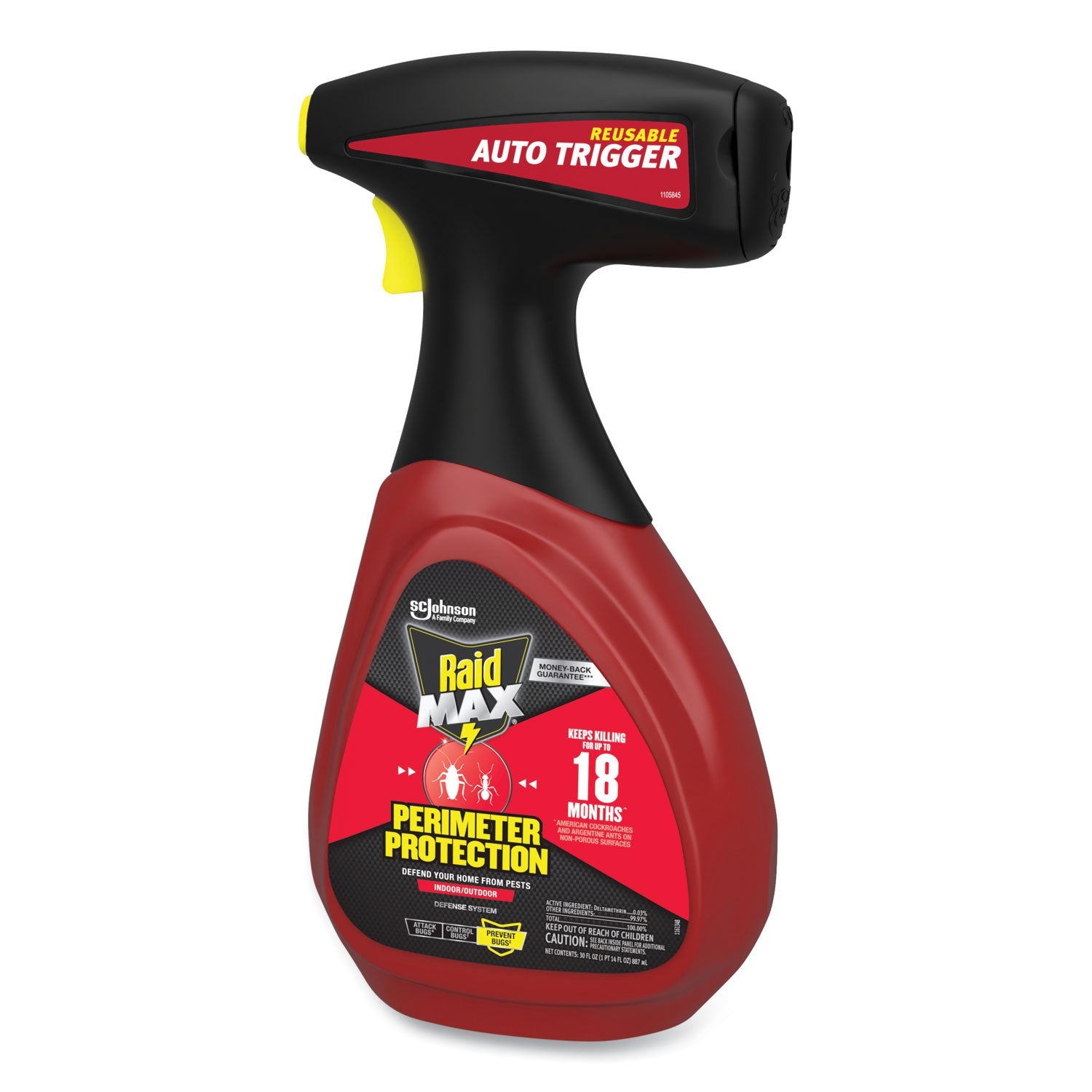 Raid® Max Perimeter Protection, 30 Oz Bottle
