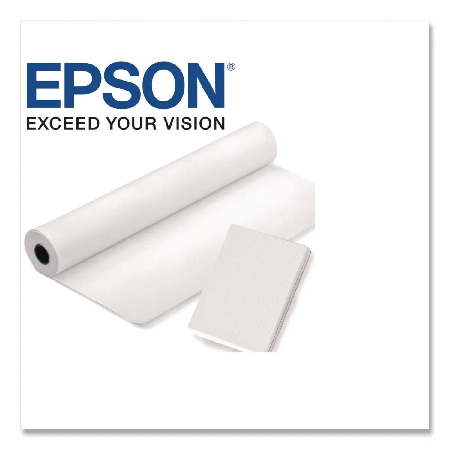 Epson® Dye Sub Transfer Paper, 87 gsm, 64" x 300 ft, Matte White