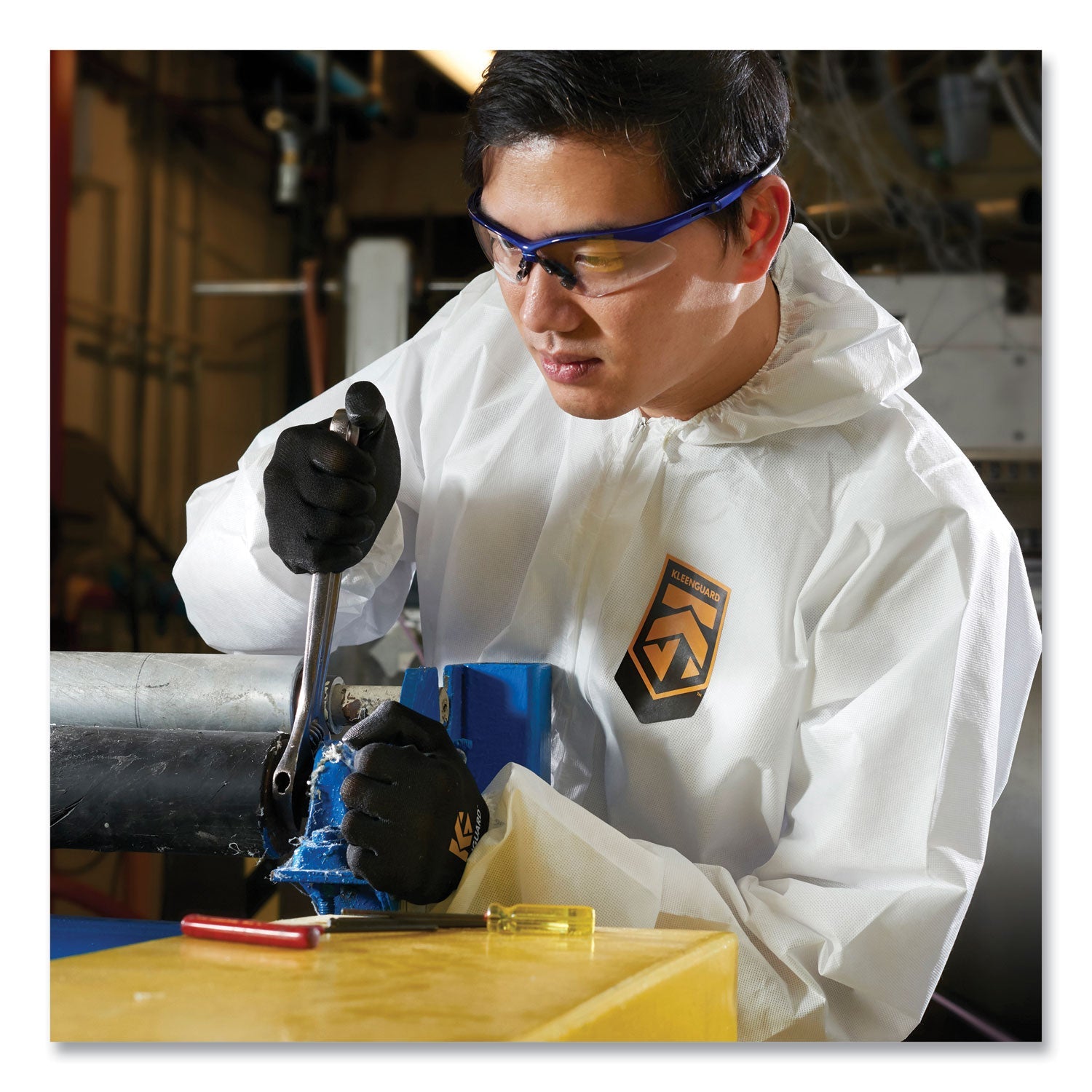 KleenGuard™ G40 Polyurethane Coated Gloves, Medium, Black, 12 Pairs/Pack - Bloom Skins