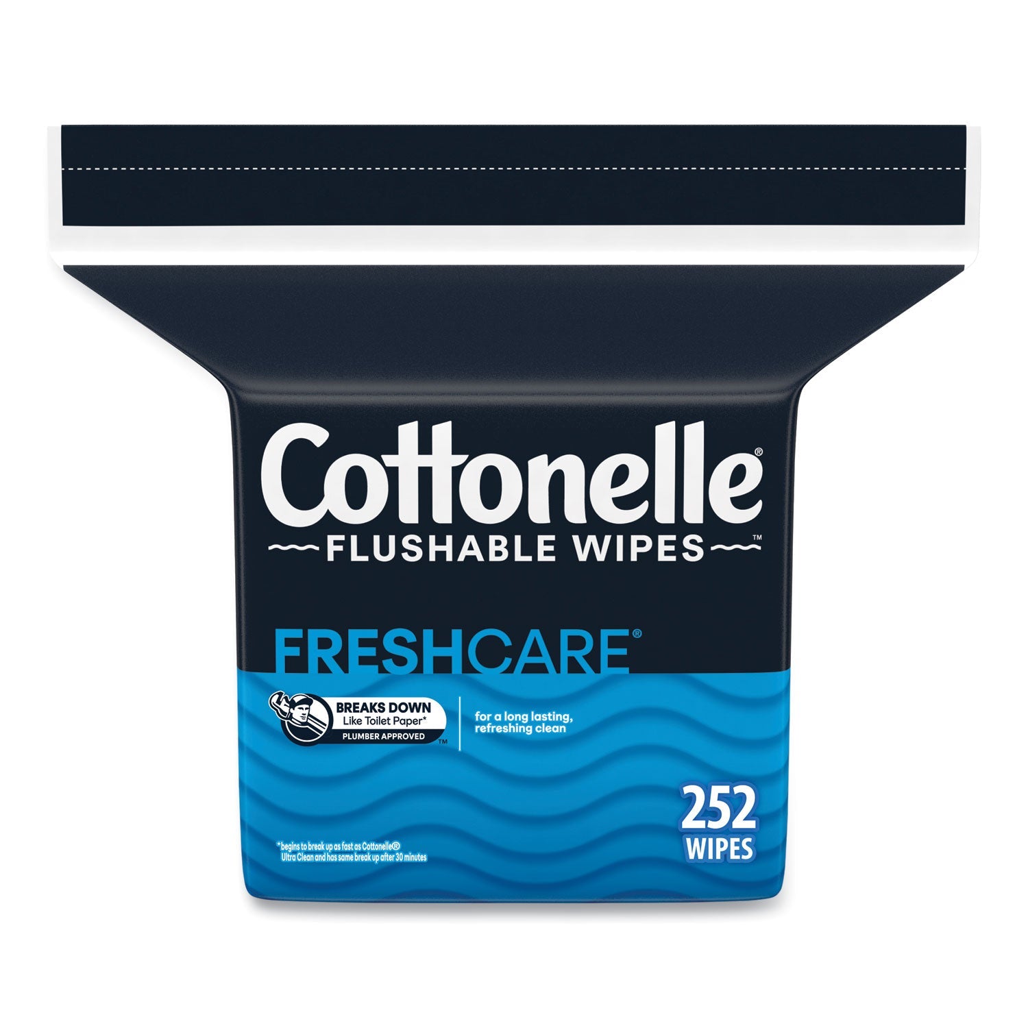Cottonelle Flushable Wet Wipes | Zip Pack Refill