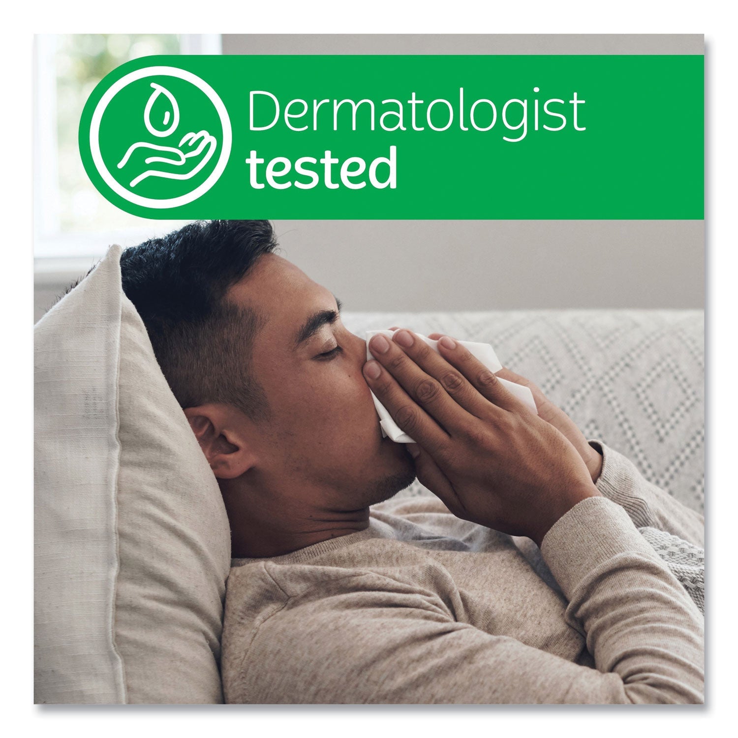 Kleenex® Lotion Facial Tissue, 3-Ply, White, 60 Sheets/Box, 27 Boxes/Carton