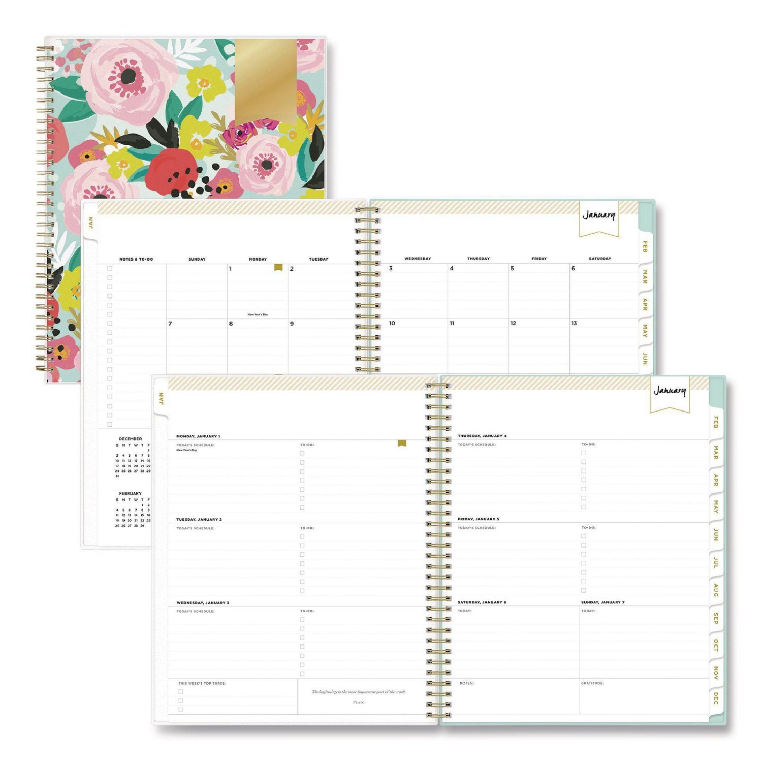 Day Designer Secret Garden Planner | 2025 | 11x8.5