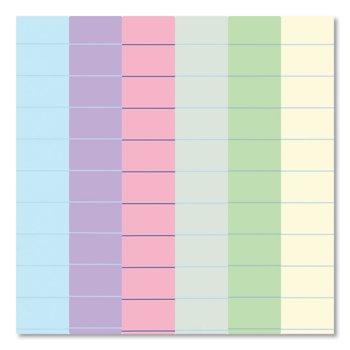 Roaring Spring® Enviroshades Legal Notepads, 50 Assorted 8.5 x 11.75 Sheets, 36 Notepads/Carton