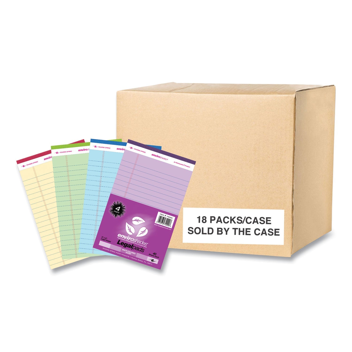 Enviroshades Legal Notepads | Assorted, 5x8