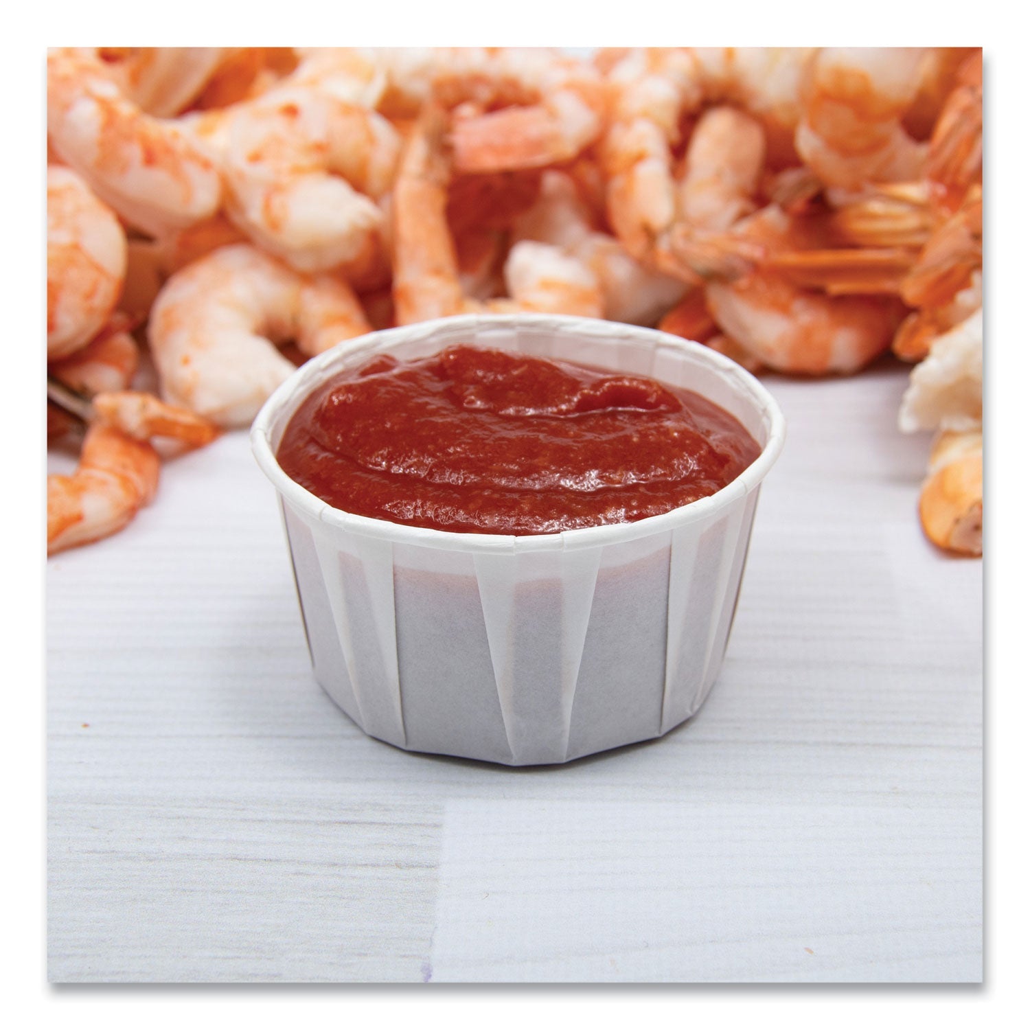 SOLO® Paper Portion Cups, 3.25 oz, White, 250/Bag, 20 Bags/Carton - Bloom Skins