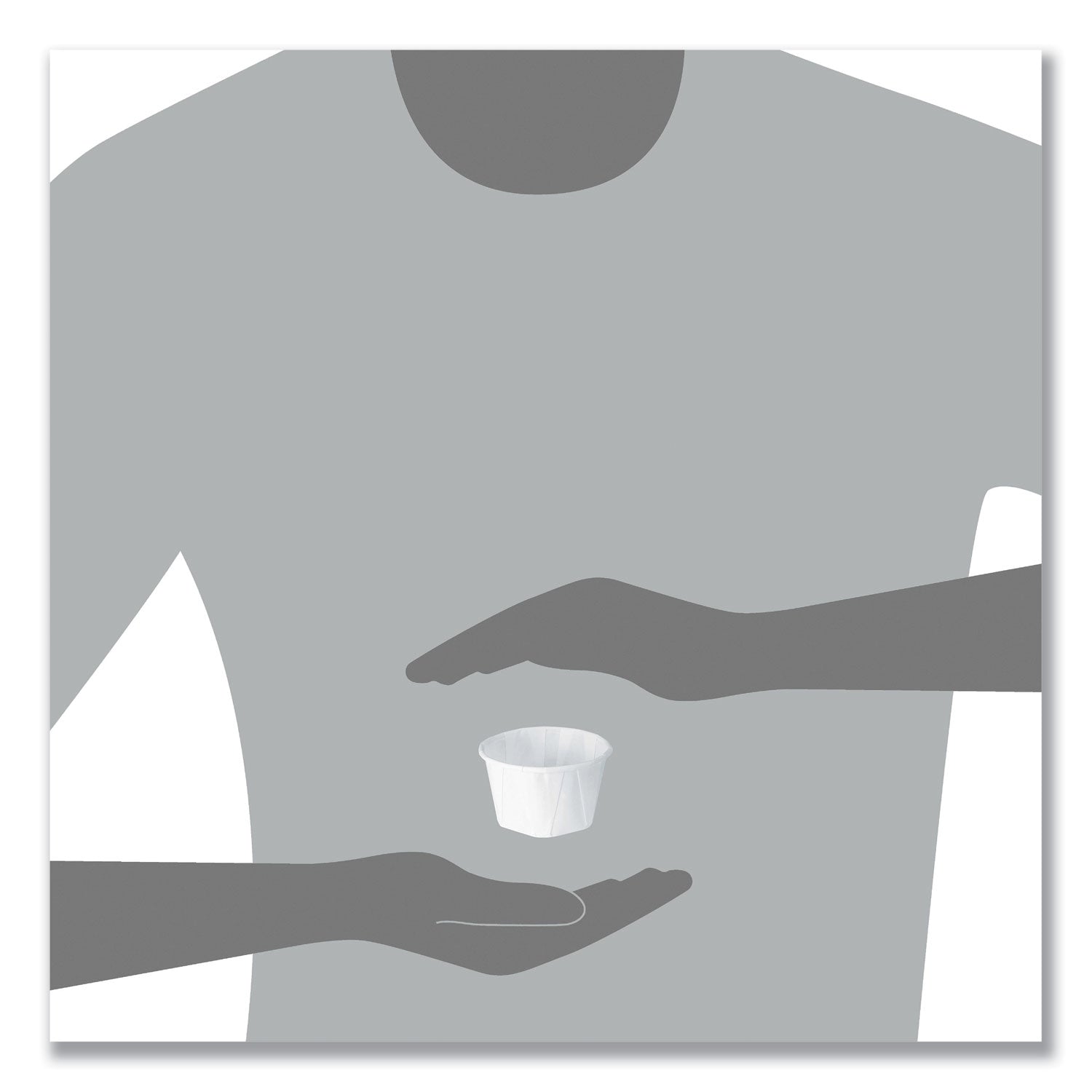 SOLO® Paper Portion Cups, 3.25 oz, White, 250/Bag, 20 Bags/Carton - Bloom Skins