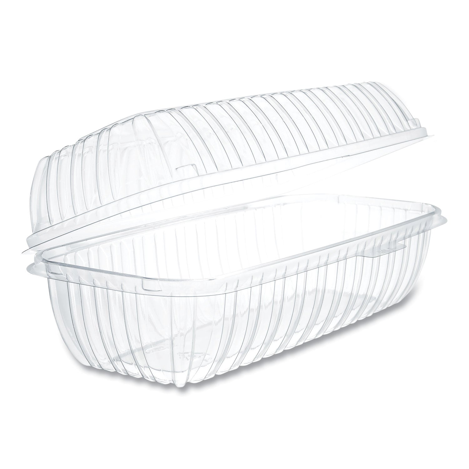 Clear Hinged Containers | Hoagie