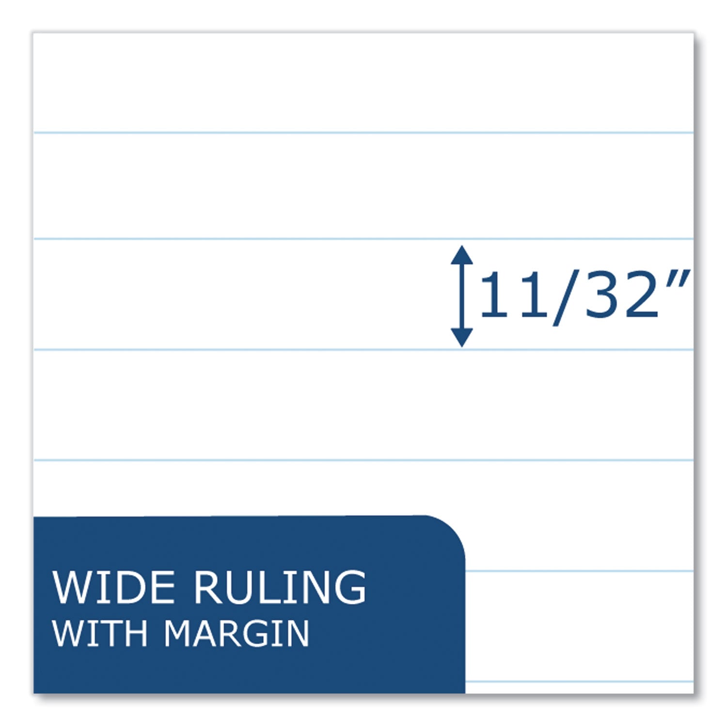 Roaring Spring® Poly Flex Composition Notebook, Wide/Legal Rule, Randomly Assorted Cover, (70) 9.75 x 7.5 Sheets, 24/Carton
