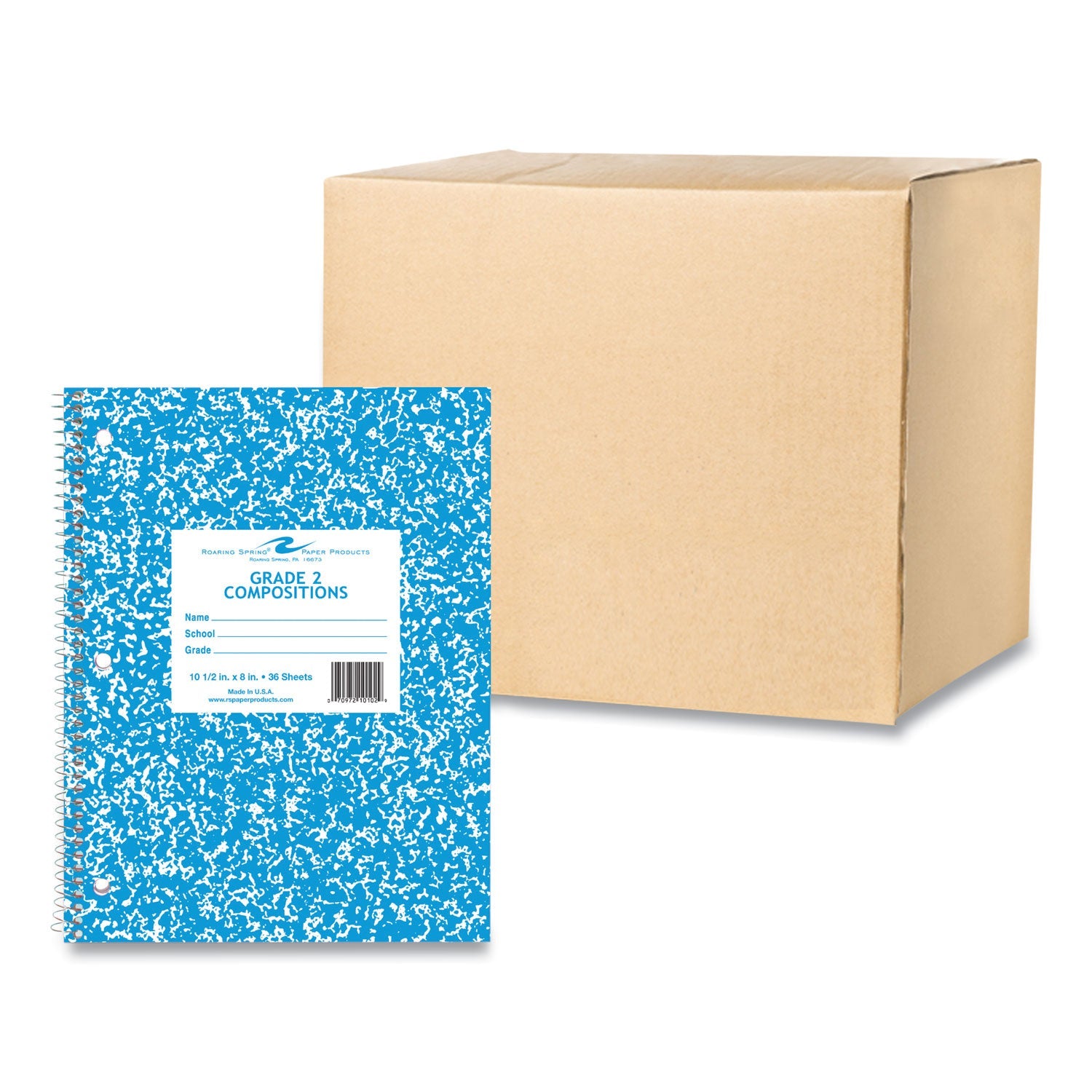 Wirebound Notebook | Grade 2 Manuscript Format