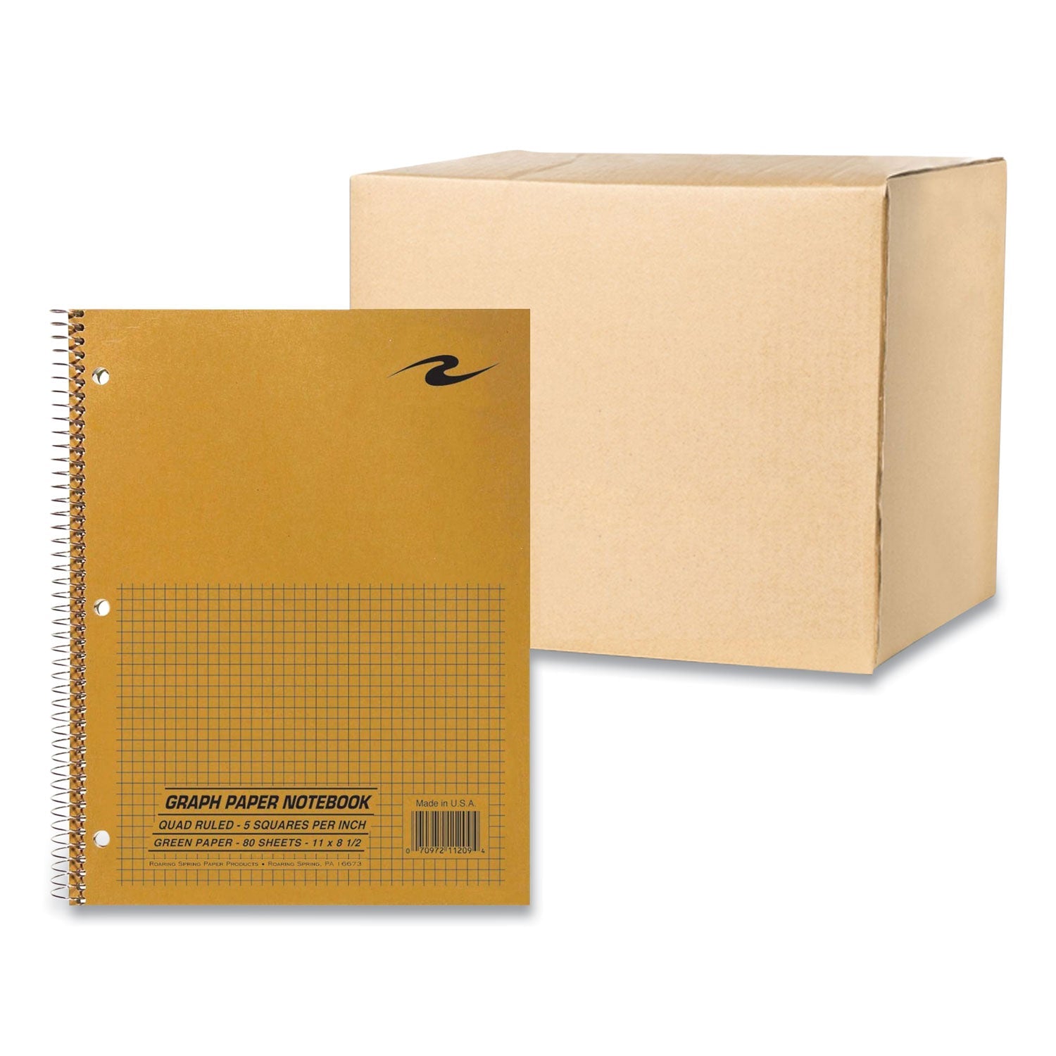 Lab and Science Wirebound Notebook | Quad Rule