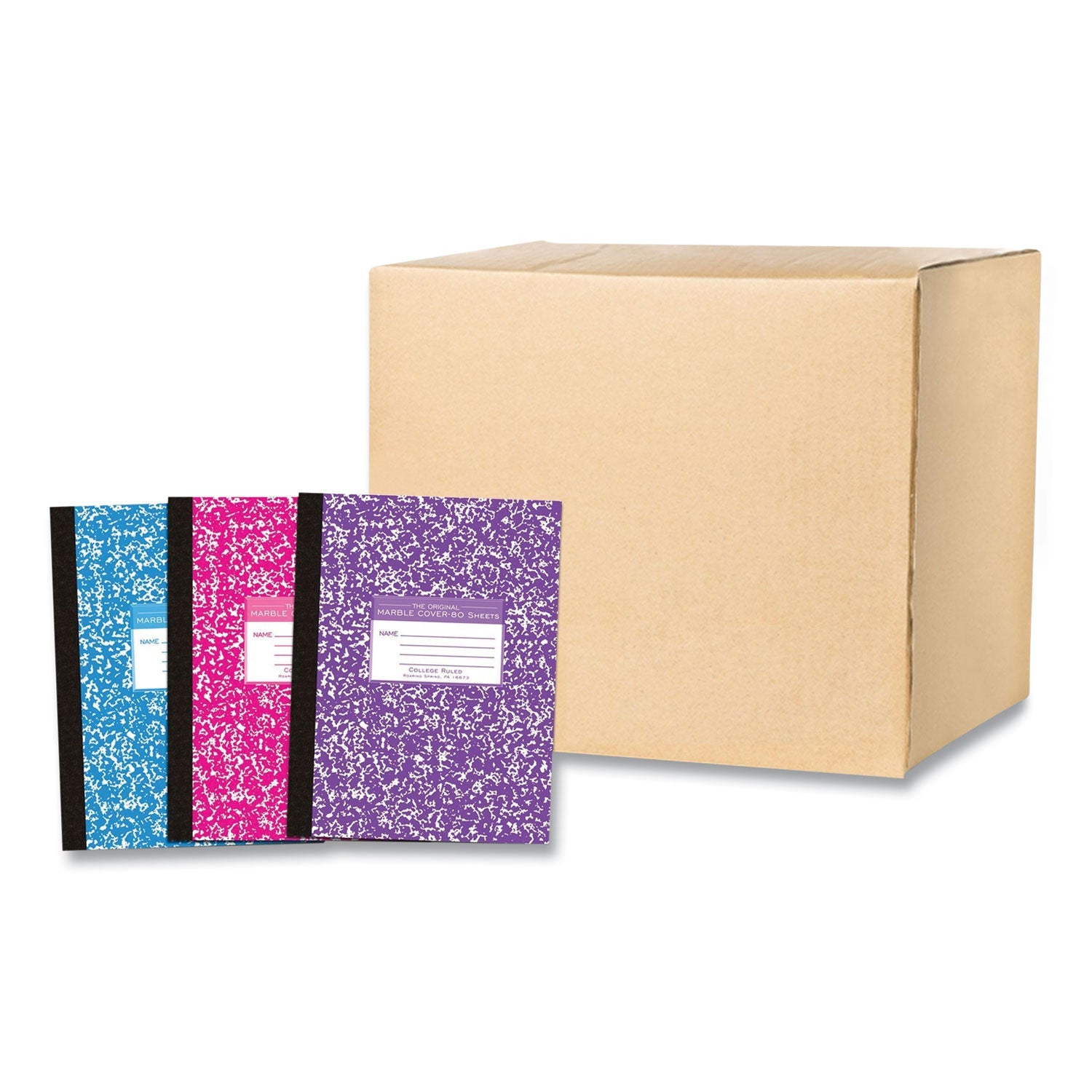 Flexible Cover Marble Comp Book | College Ruled