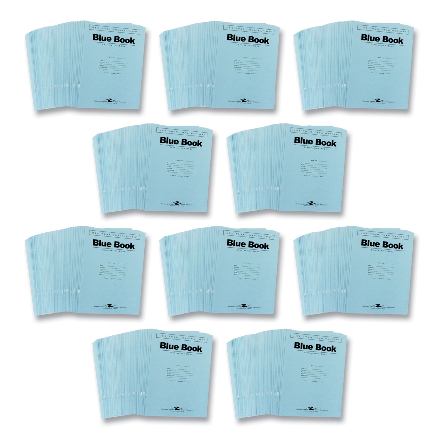 Examination Blue Book | Wide Rule, 6 Sheets