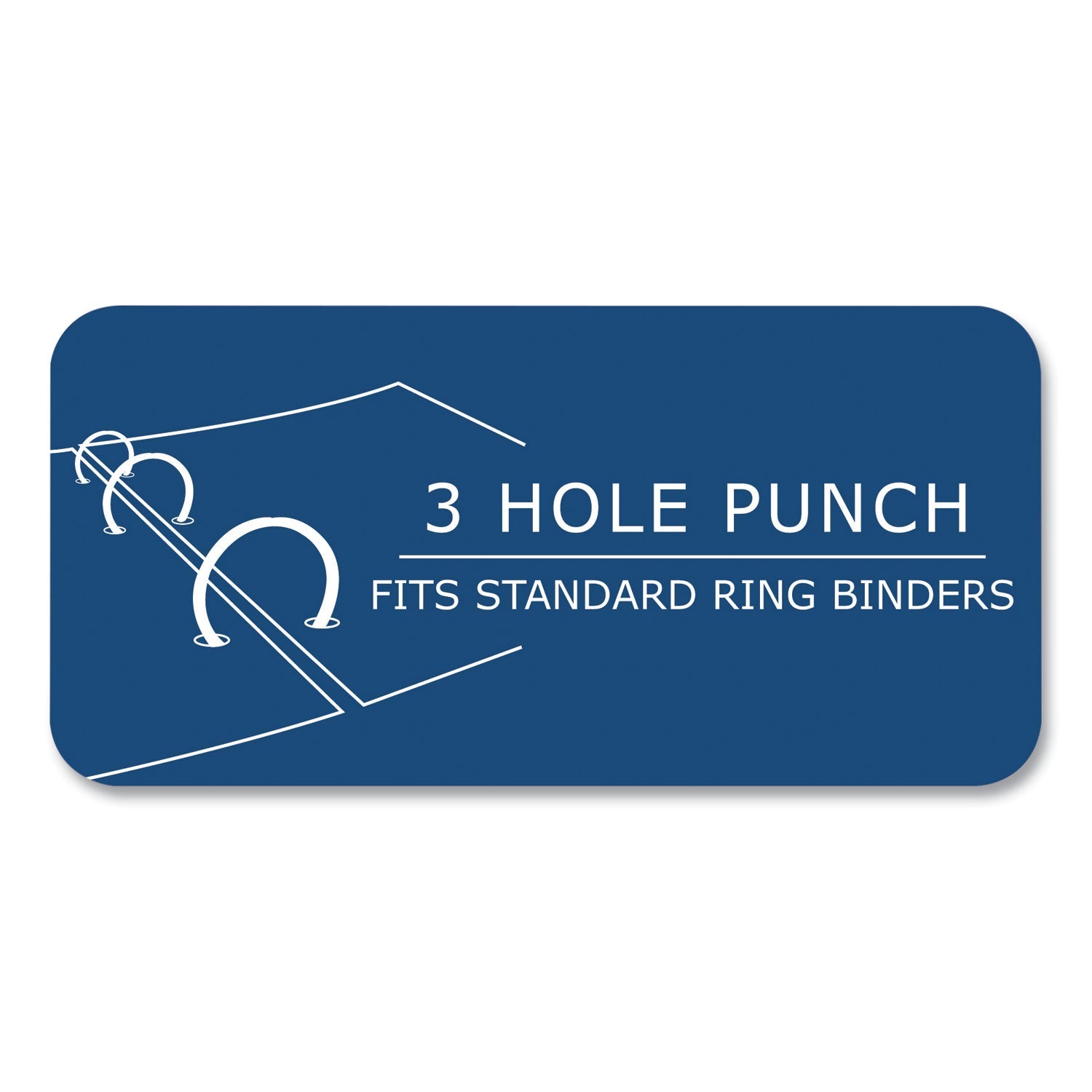 Roaring Spring® Loose Leaf Paper, 8.5 x 11, 3-Hole Punched, College Rule, White, 150 Sheets/Pack, 24 Packs/Carton - Bloom Skins