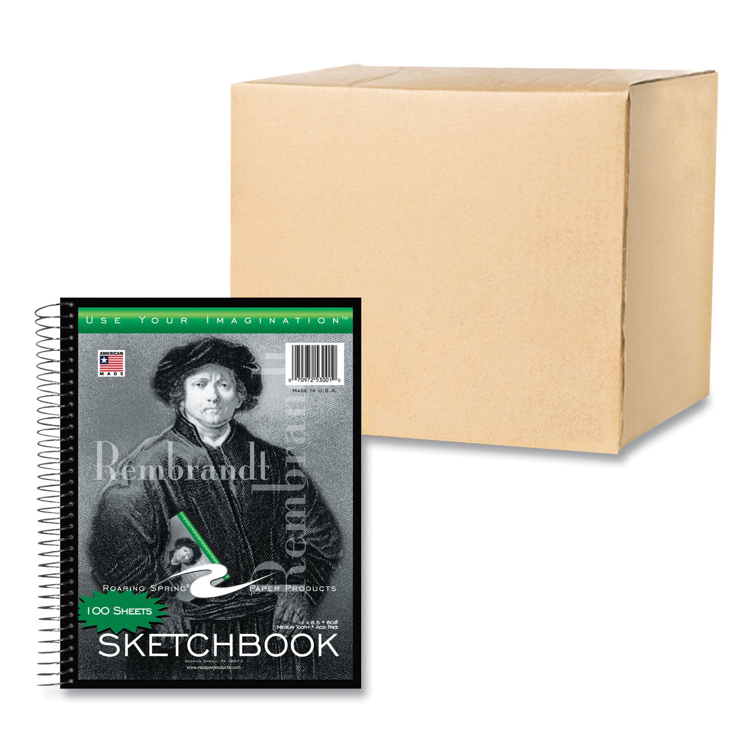 Sketch Book | 60-lb Drawing Paper, 100 Sheets