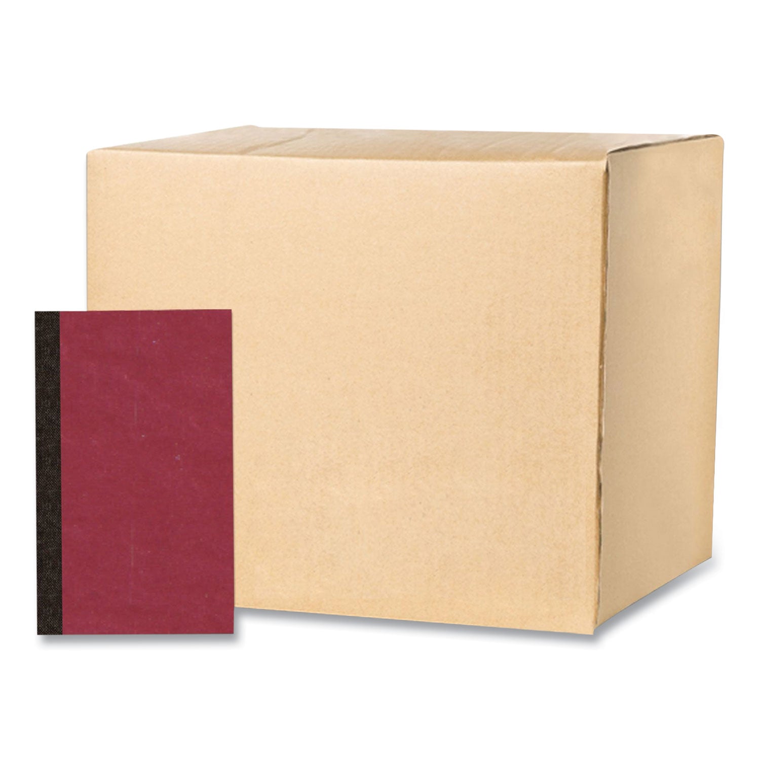 Sewn Memo Book | Narrow Rule, 3.75x6, Red
