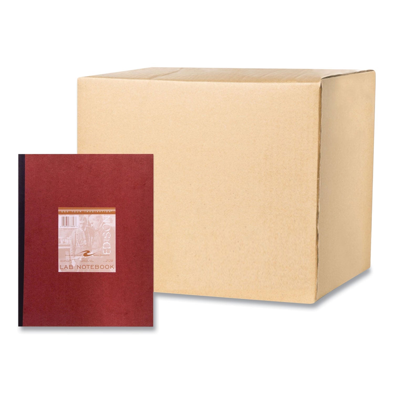Lab and Science Numbered Notebook | Quad Rule