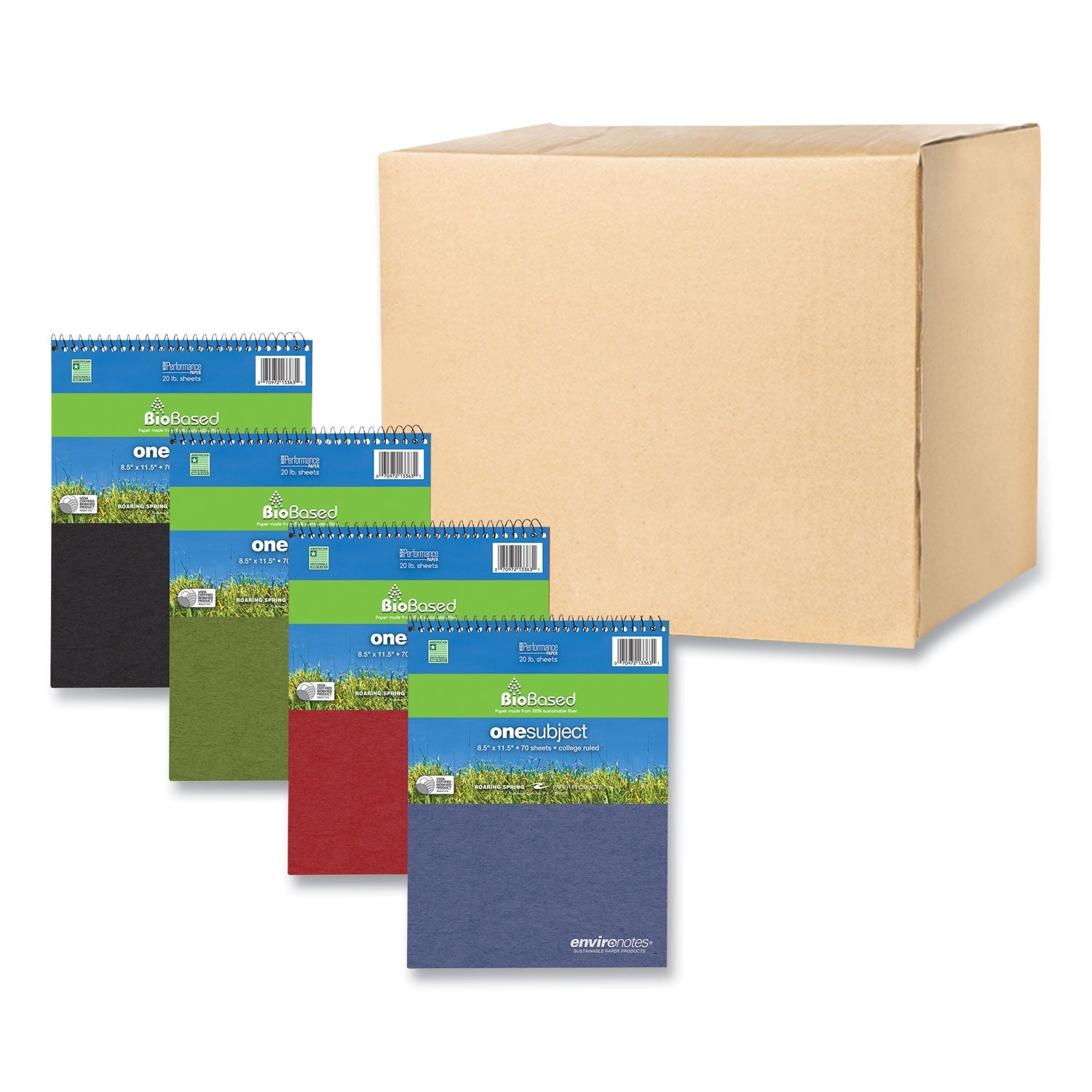 BioBased 1 Subject Notebook | College Rule, Asst.