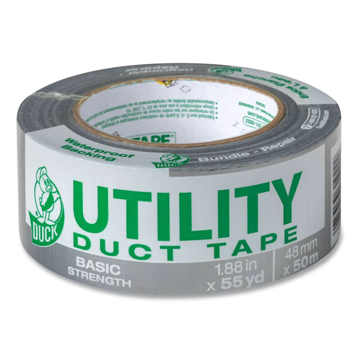 Utility Grade Tape | Duck® Silver
